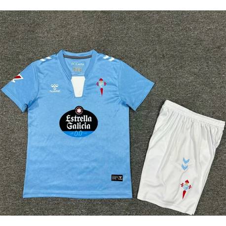 CELTA DE VIGO Primera Equipación 2024-2025 conjunto completo niños