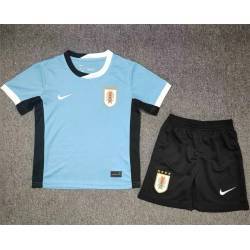 URUGUAY primera Equipación COPA AMERICA 2024, conjunto completo niños