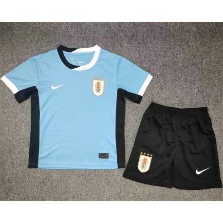 URUGUAY primera Equipación COPA AMERICA 2024, conjunto completo niños