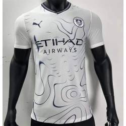 Entrega 2-4 días - MANCHESTER CITY - VERSION JUGADOR Segunda Equipación Camiseta, Talla L, sin nombre ni numero