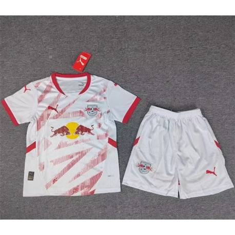 RB LEIPZIG Primera Equipación 2024-2025, conjunto completo niños