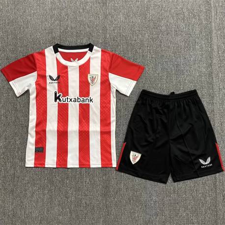 ATHLETIC DE BILBAO Primera Equipación 2024-2025, conjunto completo niños