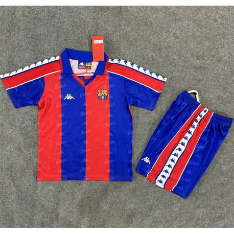 BARCELONA 92-95 retro Equipación, poco stock, conjunto completo niños