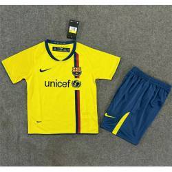 BARCELONA 2008 - 2009 retro Equipación, poco stock, conjunto completo niños