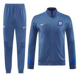 Chandal INTER MILAN Y 2024 - 2025 cremallera completa chaqueta.