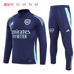 Chandal de niño ARSENAL F 2024-25 con sueter manga larga