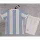 Argentina Aniversario Primera Equipación 2024, Pantalon blanco, conjunto completo niños