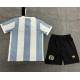 Argentina Aniversario Primera Equipación 2024, Pantalon negro, conjunto completo niños