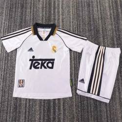 RM retro primera Equipación 98/00, poco stock, conjunto completo niños