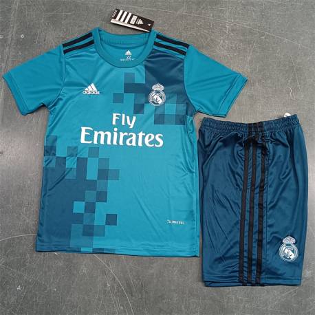 RM retro tercera Equipación 17-18, poco stock, conjunto completo niños