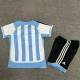 ARGENTINA retro Equipación 2006, poco stock, conjunto completo niños