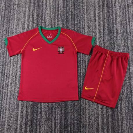 PORTUGAL retro Equipación 2006, poco stock, conjunto completo niños