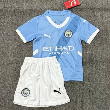 MANCHESTER CITY Especial Equipación 2025-2026, conjunto completo niños