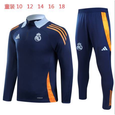 Chandal de niño RM FF 2024-25 con sueter manga larga