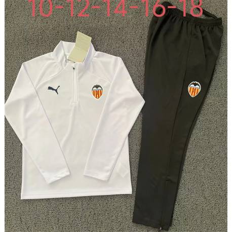 Chandal de niño VALENCIA 2024-25 con sueter manga larga