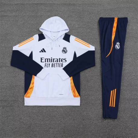 Chandal de sudadera con capucha y pantalon REAL M-ADRID WEE 2024 - 2025