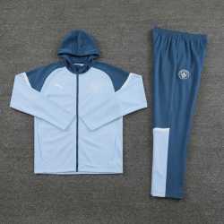 Chandal con Capucha MANCHESTER CITY 2024 - 2025 cremallera completa chaqueta.