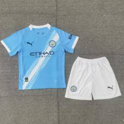 MANCHESTER CITY Especial Primera Equipación 2025-2026, conjunto completo niños