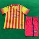 BARCELONA retro 13-14 Equipación, poco stock, conjunto completo niños