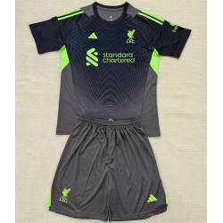 LIVERPOOL Portero Equipación 2025-26, poco stock, conjunto completo niños