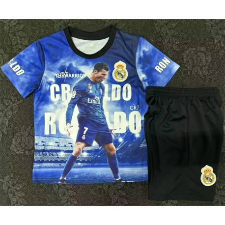 RM Especial RETRO Equipación 2025-2026, conjunto completo niños