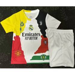 RM RONALDO 7 Equipación 2025-2026, conjunto completo niños
