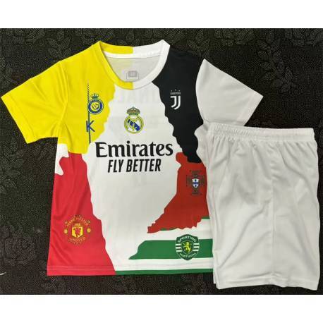 RM RONALDO 7 Equipación 2025-2026, conjunto completo niños