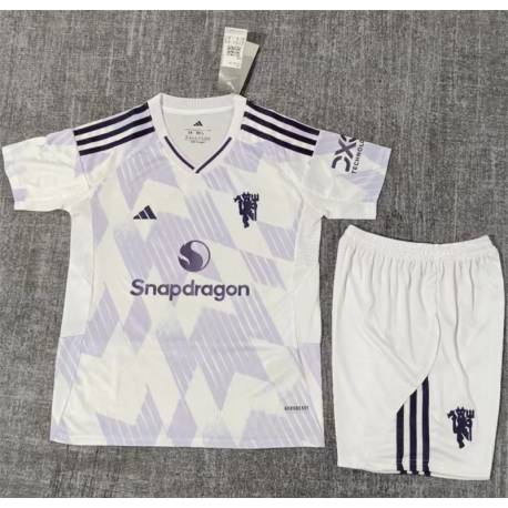 MANCHESTER UNITED FILTRACION Primera Equipación 2025-2026, conjunto completo niños