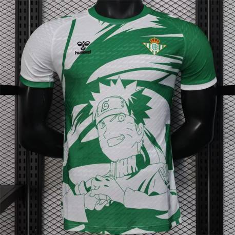 Camiseta BETIS NARUTO VERSION JUGADOR equipacion 2024 - 2025