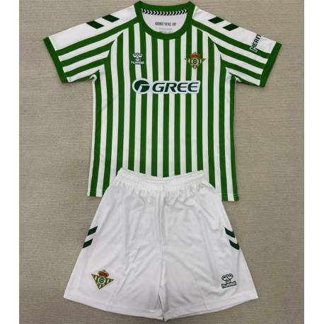 REAL BETIS Final Conference Equipación 2025-26, poco stock, conjunto completo niños