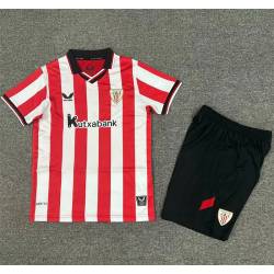 ATHLETIC BILBAO FILTRACION Primera Equipación 2025-2026, conjunto completo niños