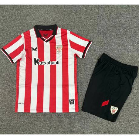 ATHLETIC BILBAO FILTRACION Primera Equipación 2025-2026, conjunto completo niños