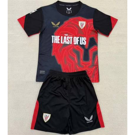 ATHLETIC BILBAO Entreno Equipación 2025-2026, conjunto completo niños