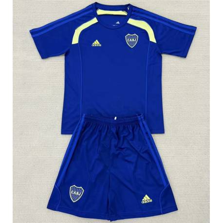 BOCA JUNIORS 120 ANIVERSARIO FILTRACION Primera Equipación 2025-2026, conjunto completo niños