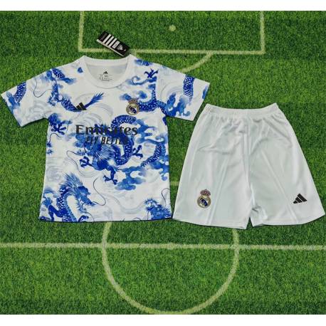 RM Especial Equipación 2025-2026, conjunto completo niños