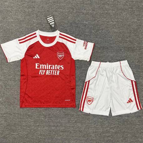 ARSENAL primera Equipación 2025-2026, conjunto completo niños