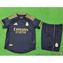 RM VERSION JUGADOR Segunda Equipación 2025-2026, conjunto completo niños