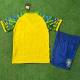 Brasil Cristo GG Equipación 2025, conjunto completo niños