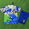 Brasil LORO HH Equipación 2025, conjunto completo niños