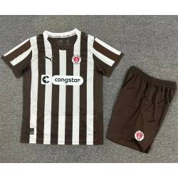 St. Pauli Primera Equipación 2025-26, poco stock, conjunto completo niños