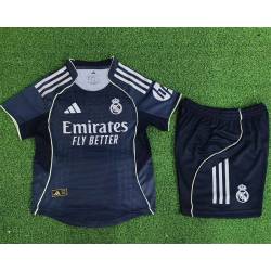 RM VERSION JUGADOR Segunda Equipación 2025-2026, conjunto completo niños