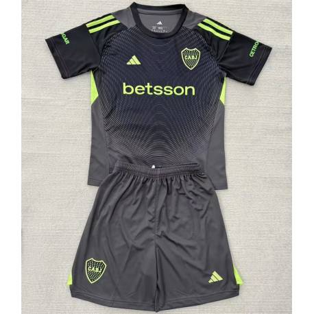 BOCA JUNIORS FILTRACION Portero G Equipación 2025-2026, conjunto completo niños