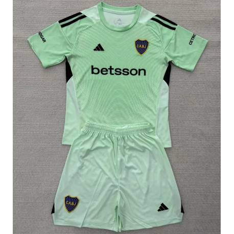BOCA JUNIORS FILTRACION Portero G Equipación 2025-2026, conjunto completo niños