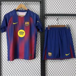 BARCELONA Especial Equipación 2025-2026, conjunto completo niños