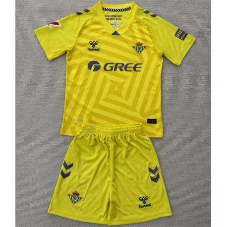 REAL BETIS Portero G Equipación 2025-2026, conjunto completo niños