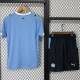 MANCHESTER CITY Pantalon Negro Primera Equipación 2025-2026, conjunto completo niños