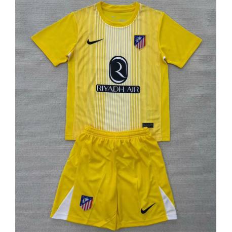 AT. MADRID Portero Equipación 2025-2026, conjunto completo niños