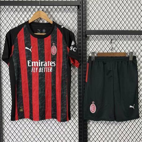 MILAN FILTRACION Primera Equipación 2025-2026, conjunto completo niños