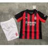 MILAN FILTRACION Pantalon Blanco Primera Equipación 2025-2026, conjunto completo niños