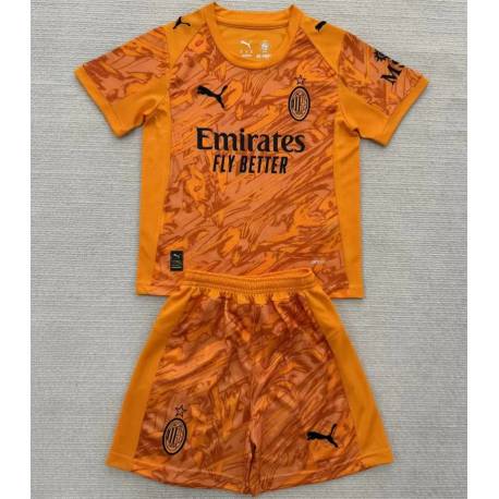 MILAN Portero Equipación 2025-2026, conjunto completo niños